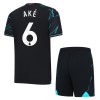 Conjunto (Camiseta+Pantalón Corto) Manchester City Ake 6 Tercera Equipación 23-24 - Niño